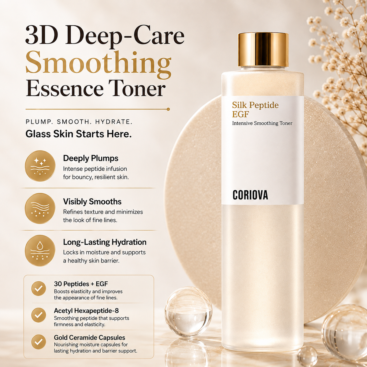 CORIOVA RadiantGlo™ EGF Toner
