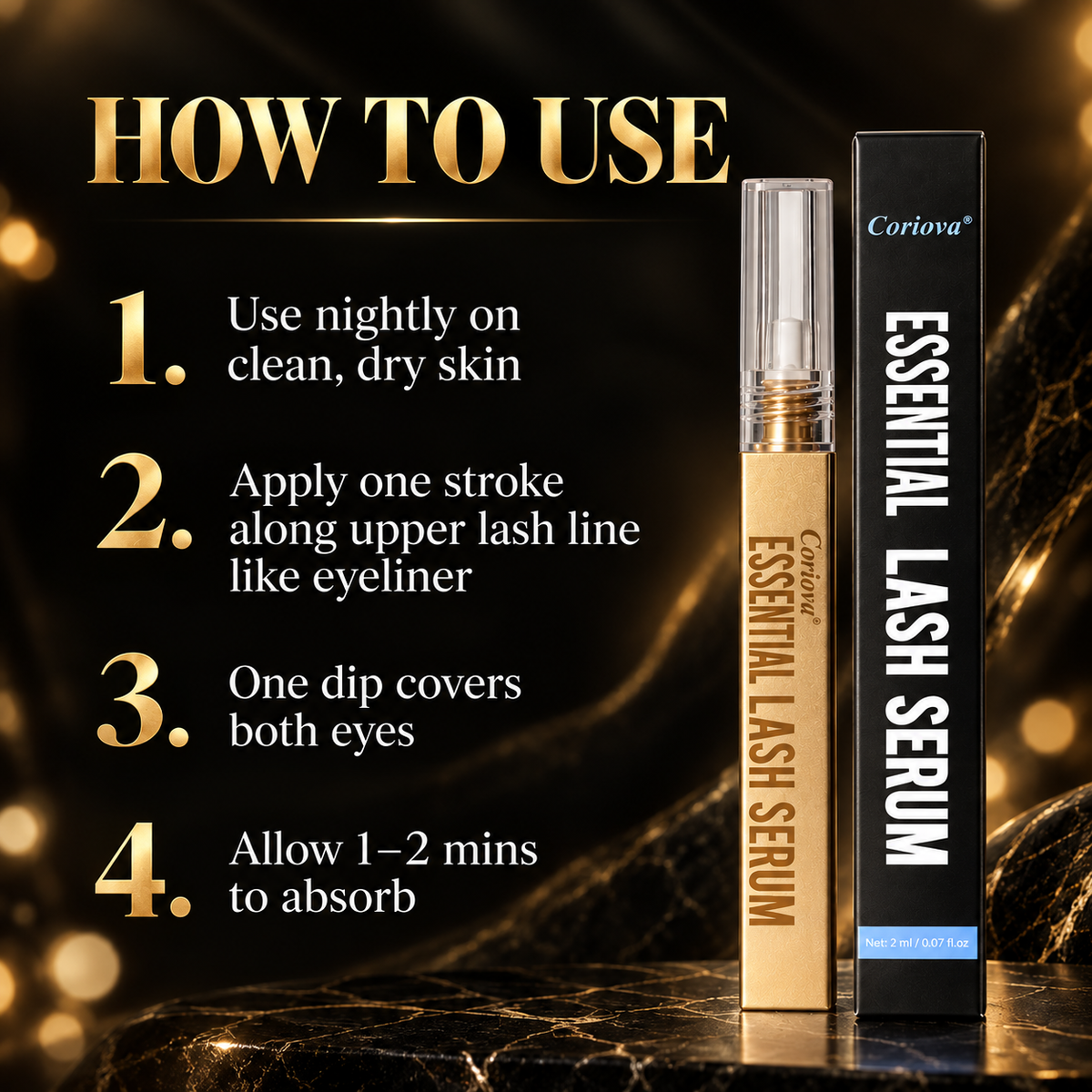 Coriova Blash™ Eyelash Growth Serum